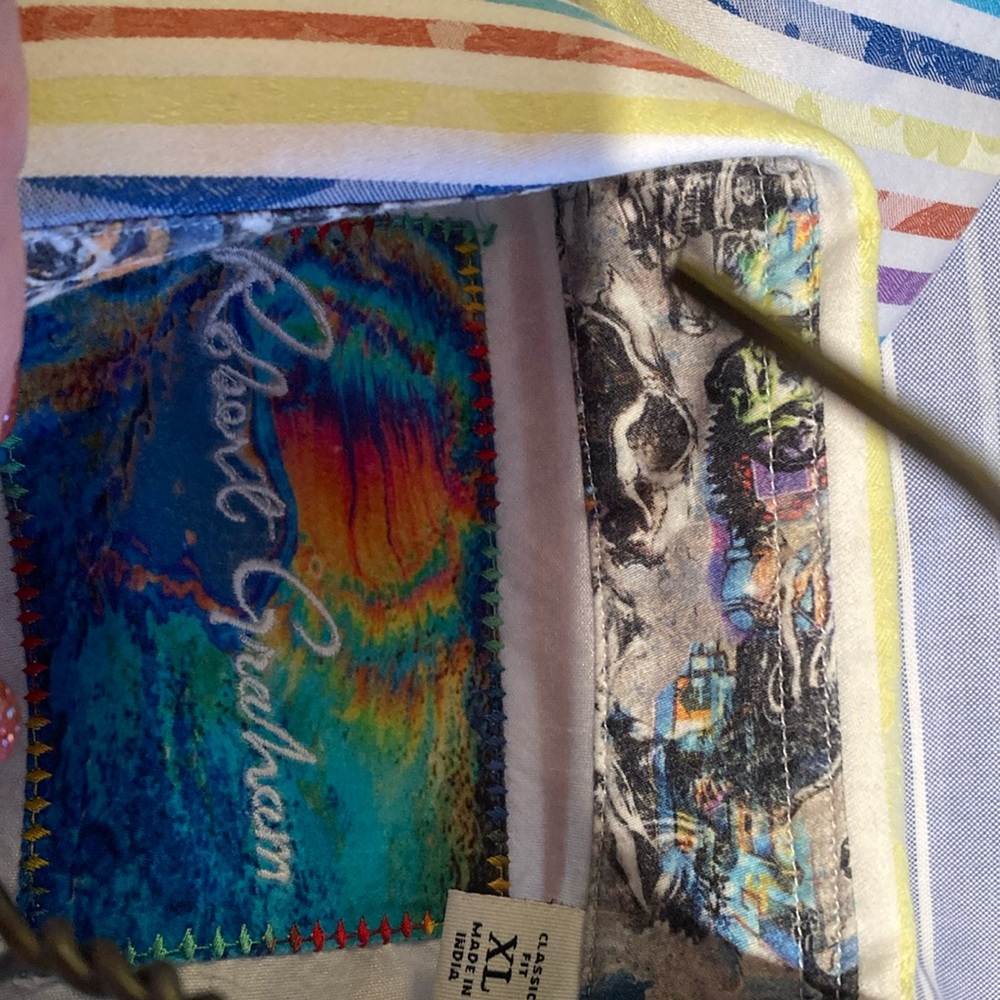 Robert Graham men’s collared shirt